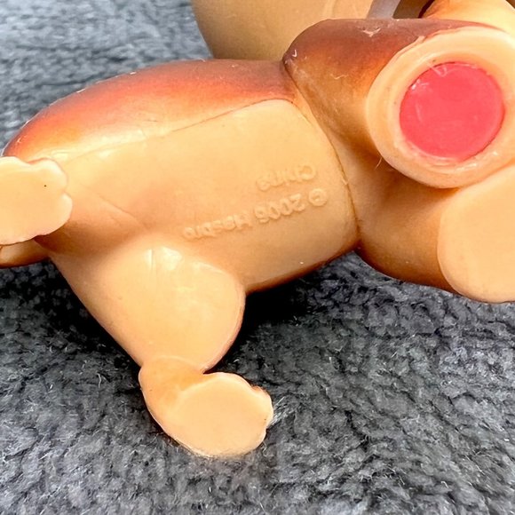 LPS Littlest Pet Shop Ferret Portable Pets 2006 #209 Brown Tan Green Eyes - Picture 6 of 6